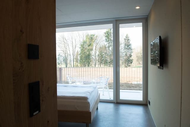 Comfort Single Room, Balcony, Garden View