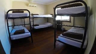 Bed in dormitory THREE BEDS