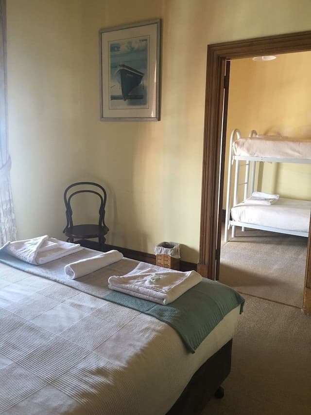 Family Room, Shared Bathroom