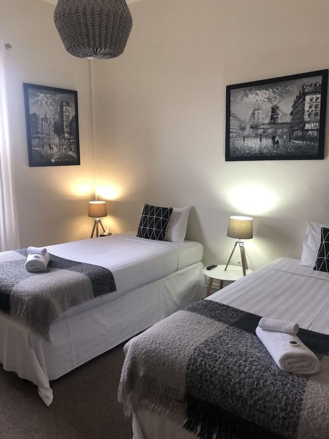 Basic Twin Room, Shared Bathroom
