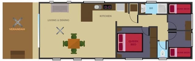 3 bedroom Waterfront Apartment - 6 Berth
