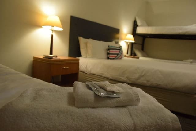 Queen Bed plus Single Bed Room