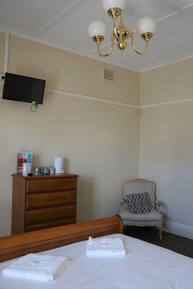 Queen Room with Shared Bathroom