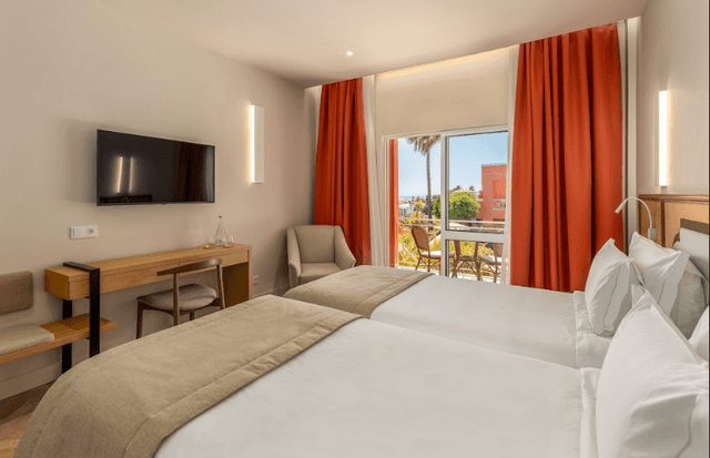 Twin Room with Sea View