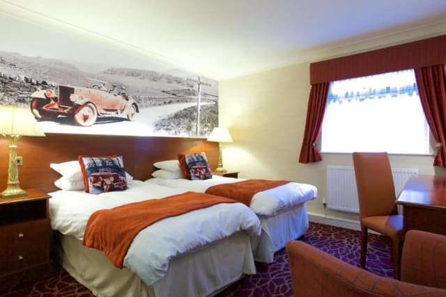 Family Room with Double and Single Beds