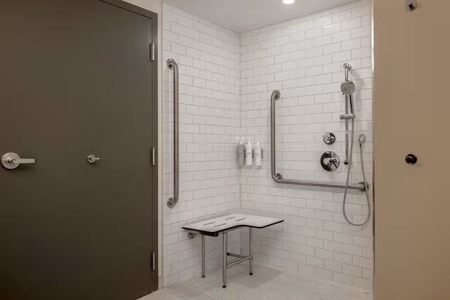 Room, 1 King Bed, Accessible (Mobility & Hearing, Roll-in Shower)