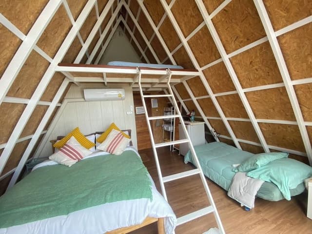 A-Frame Premium Wooden Cottage