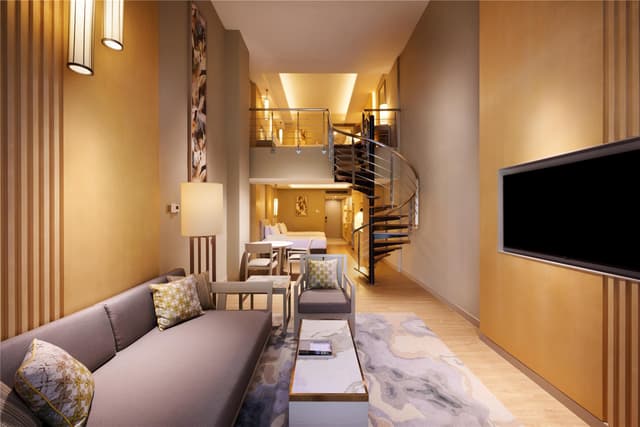 DUPLEX FAMILY SUITE WITH BALCONY