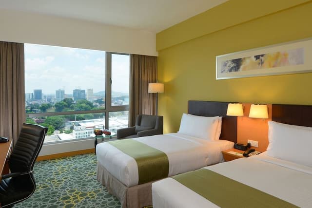 Standard Room, 2 Twin Beds, Club Lounge Access, Sea View