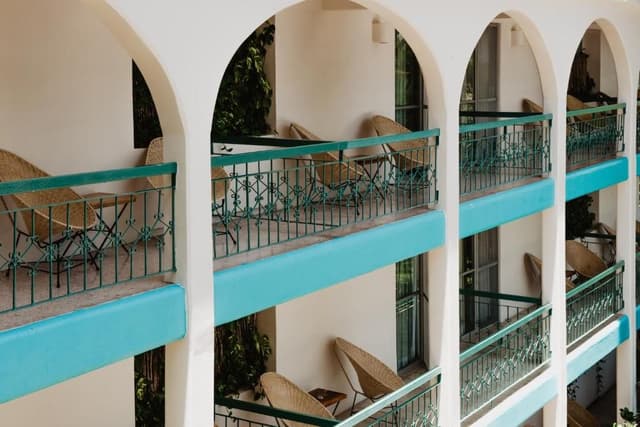 Double Room with Balcony and Pool View