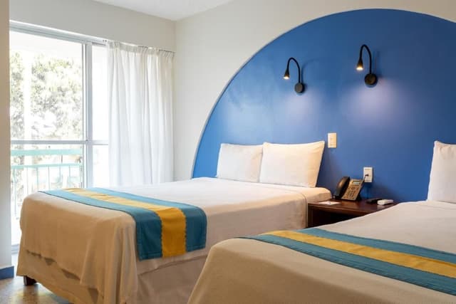 Double Room with Balcony and Pool View