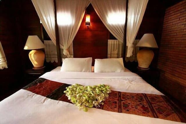 Honeymoon House, 1 Double Bed, Pool View