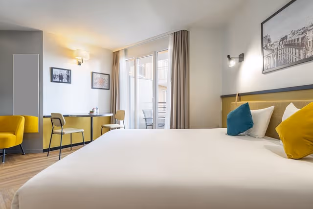 Studio, 1 Double Bed, Balcony