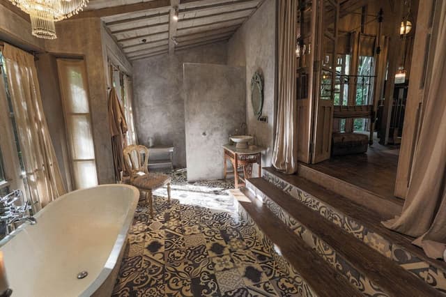Traditional Vintage Teak House