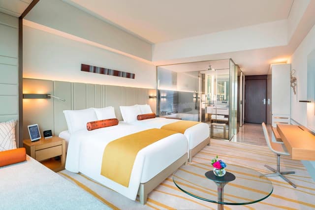 Club Deluxe Twin, Club lounge access, Guest room, 2 Twin