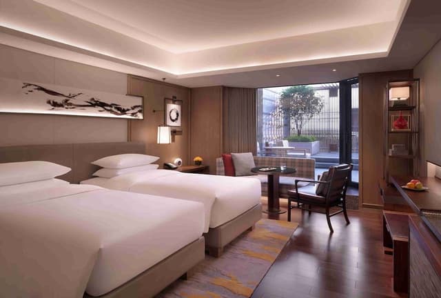Room, 2 Twin Beds, Garden View