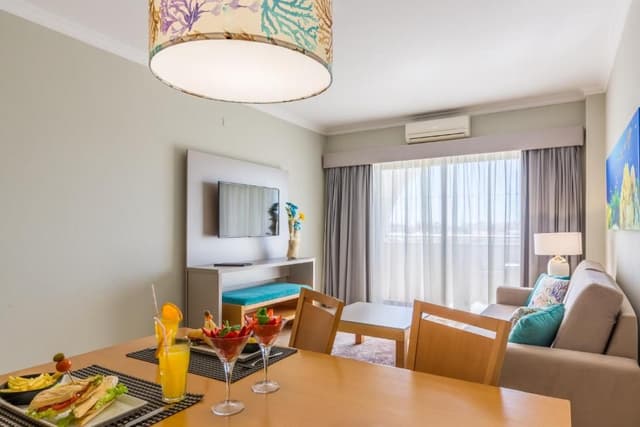 One-Bedroom Apartment with Pool View