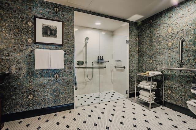 Deluxe Room, 1 King Bed, Hearing Accessible (Mobility/Hearing with Roll-In Shower)