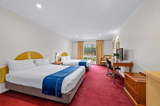 Standard Twin Room, 2 Queen Beds, Refrigerator & Microwave