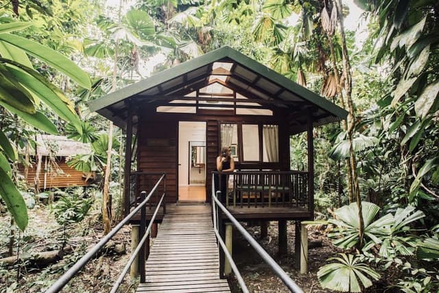 Twin/Tripe Rainforest Cabin