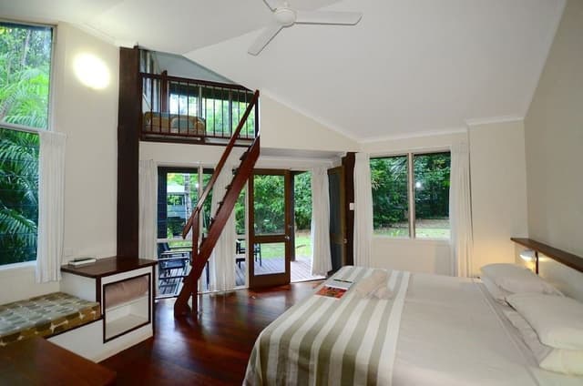 Loft, Garden Area (trundle bed by request)