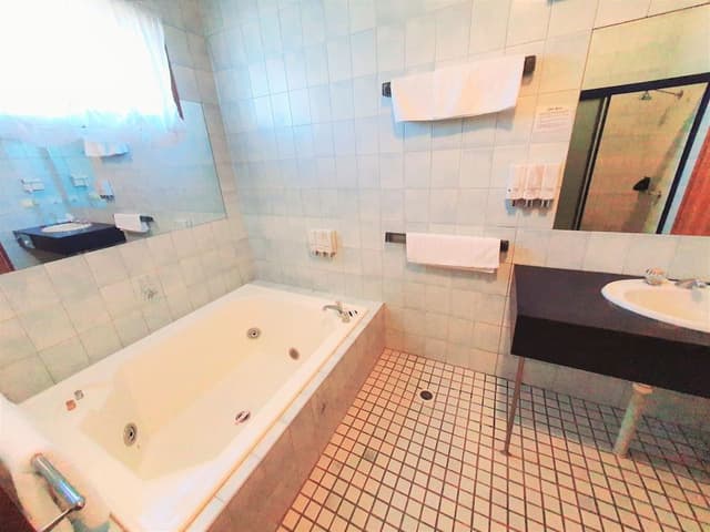 Queen Spa + Lounge Room