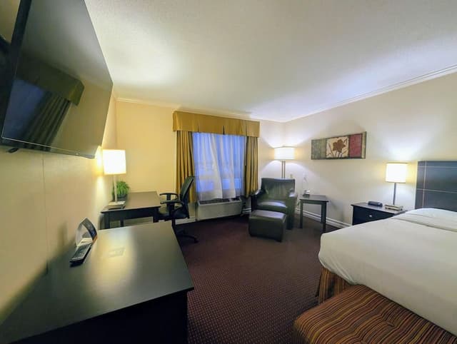 Executive Room, 1 King Bed, Refrigerator & Microwave, Lake View