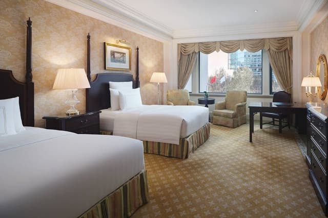 Deluxe Room, 2 Double Beds, Garden View