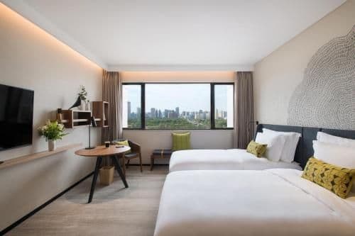 2 Twin Beds View