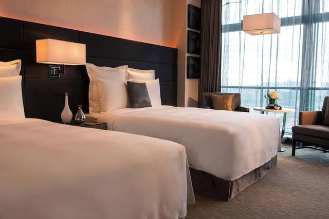Premier Double Room, 2 Double Beds, City View