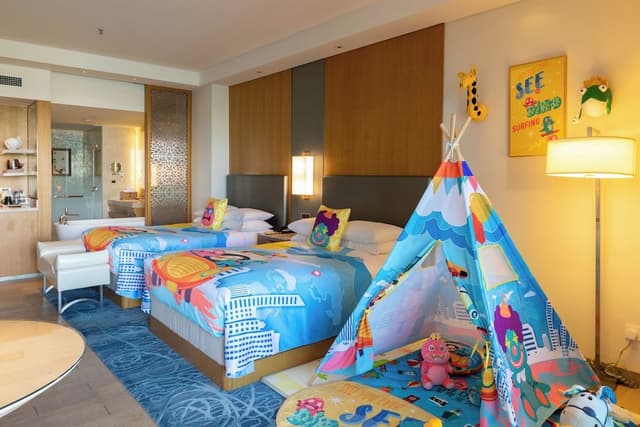 Family Room, 2 Double Beds, Balcony, Ocean View