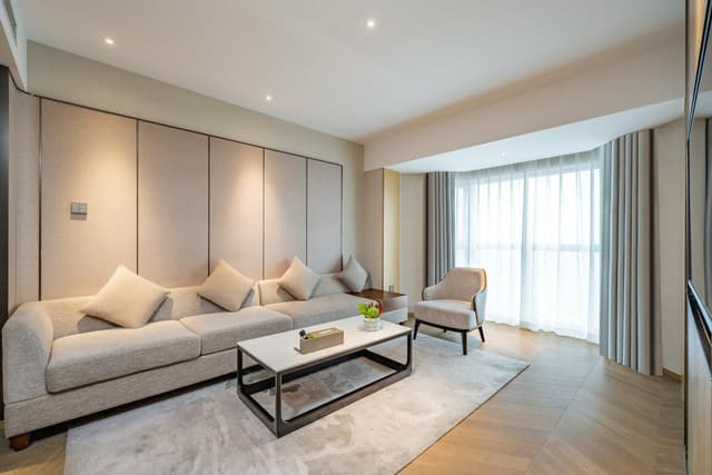 1 King 1 Bedroom Suite Living Aear Accessible