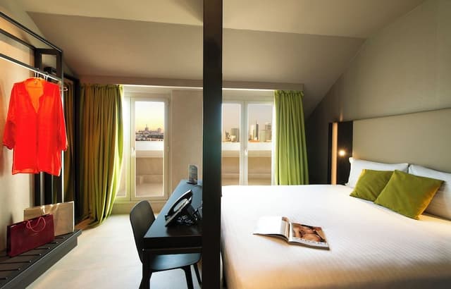 Double Room, Balcony, City View