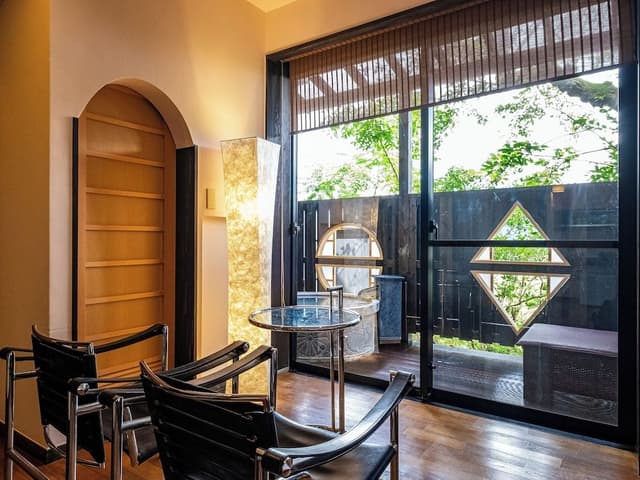 Japanese-Western Double or Twin Room 35 Sqm, Non Smoking(Guest room with open-air bath)