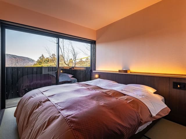 Japanese-Western QueenDouble Room 46 Sqm, Non Smoking (Separate guest room with open-air bath)