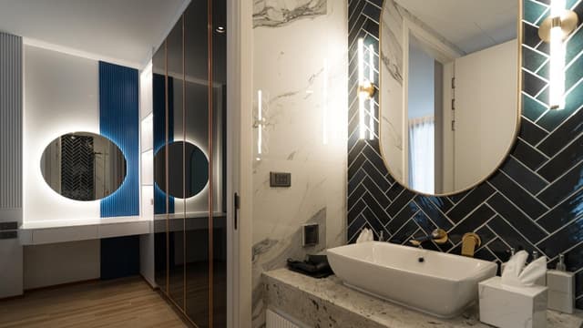 1 Bedroom Suite with 2 Single Beds