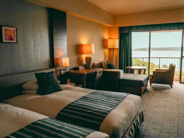 Coral Wing Premium Twin Room, Non Smoking, Ocean View Bathroom