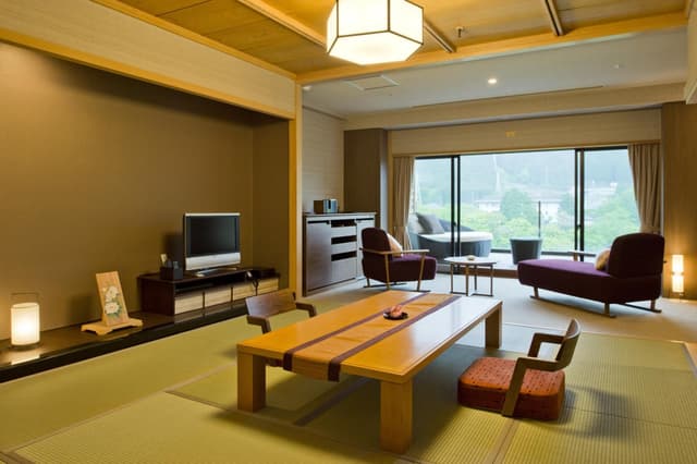 Deluxe Japanese Style Room with Private Open-Air Bath
