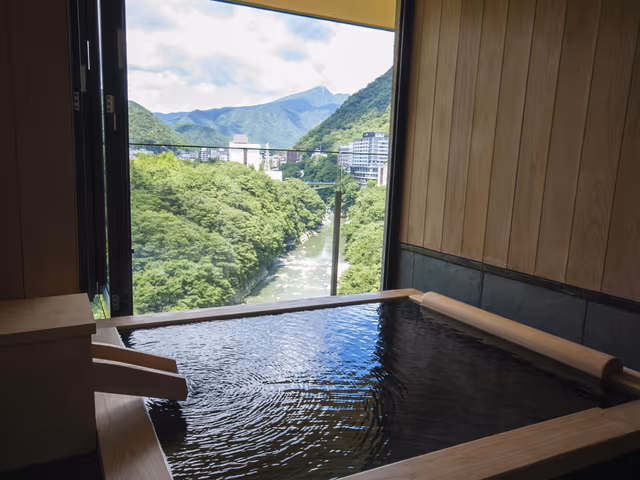 Japanese Western Style Suite with View from Private Bath