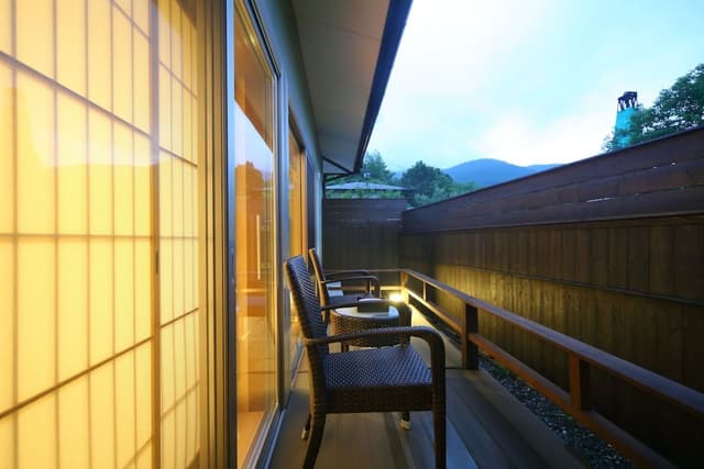 Standard Room with Open-Air Bath and Tatami Area - A - Hanayoshi Area (Allergy/Vegan option N/A)