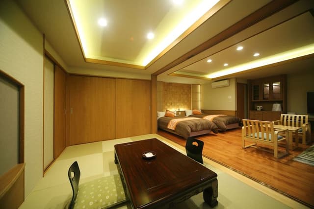 Standard Room with Open-Air Bath and Tatami Area - A - Hanayoshi Area (Allergy/Vegan option N/A)