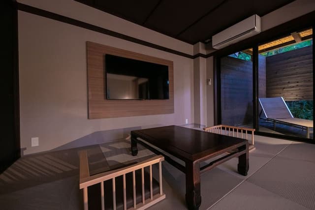 Suite 72 square meters with open-air bath