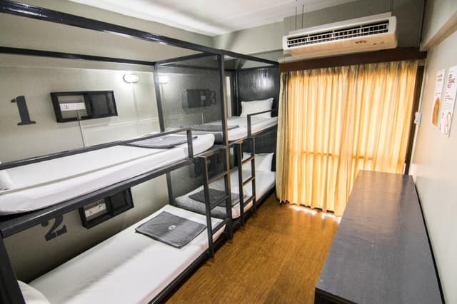 Bed in 4-Bed Female Dormitory Room