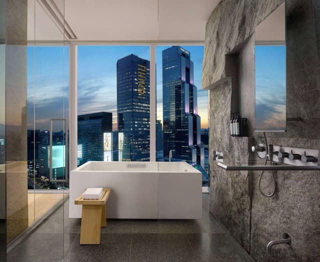 1 King Bed, City View, Premium