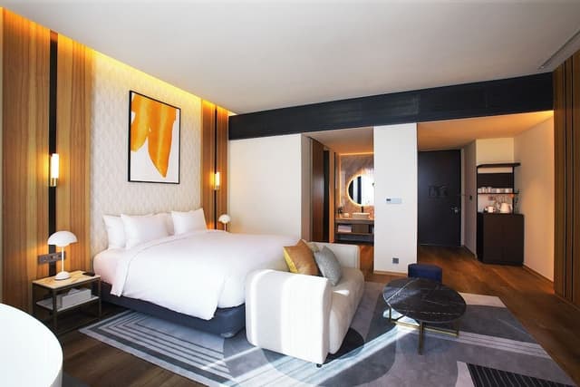 Suite, 1 King Bed with Sofa bed