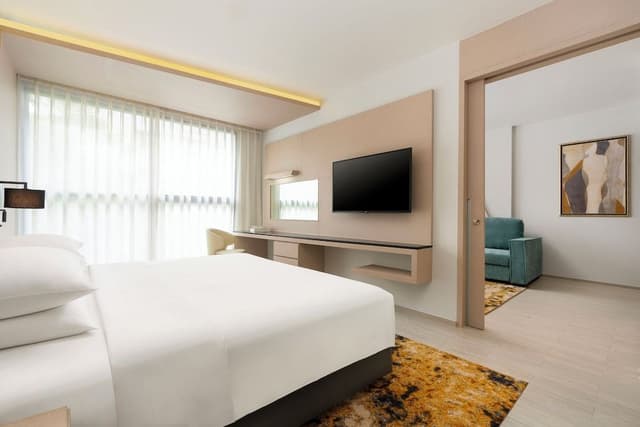 Suite, 1 King Bed with Sofa bed
