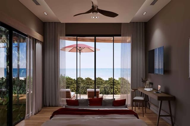 Villa, 1 King Bed, Oceanfront