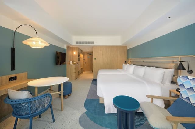 Premium Room, 2 Double Beds, Pool View (Deluxe)