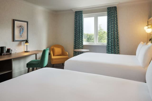 TWO DOUBLE BEDS DELUXE ROOM WITH GOLF VIEW