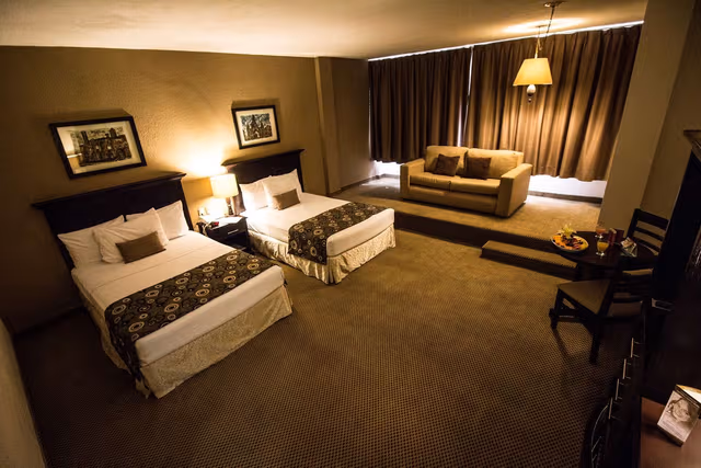 2 Double Beds, Non-Smoking